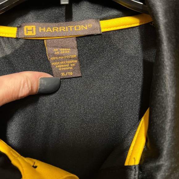 🖤NWOT- 4 BLACK AND GOLD MENS POLO SHIRTS SZ XL🖤 - Picture 10 of 13